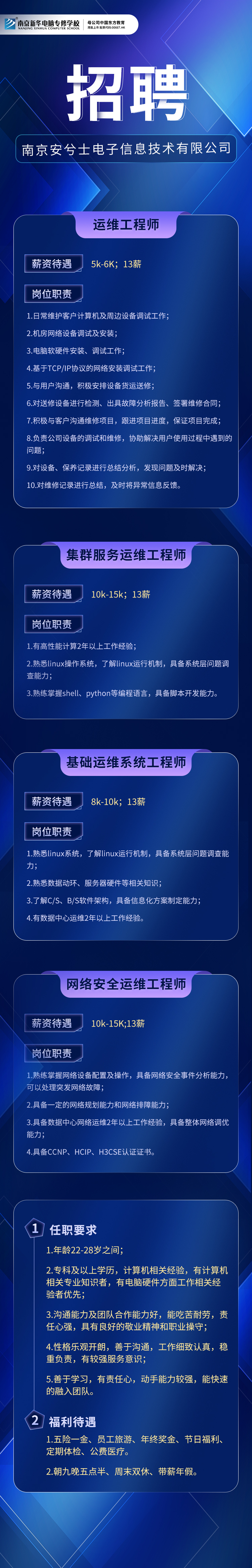 招賢納士，“職”等你來！